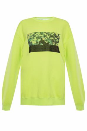 Sweatshirt with worn effect, zdjęcie 1 Sweatshirt with worn effect od Off White